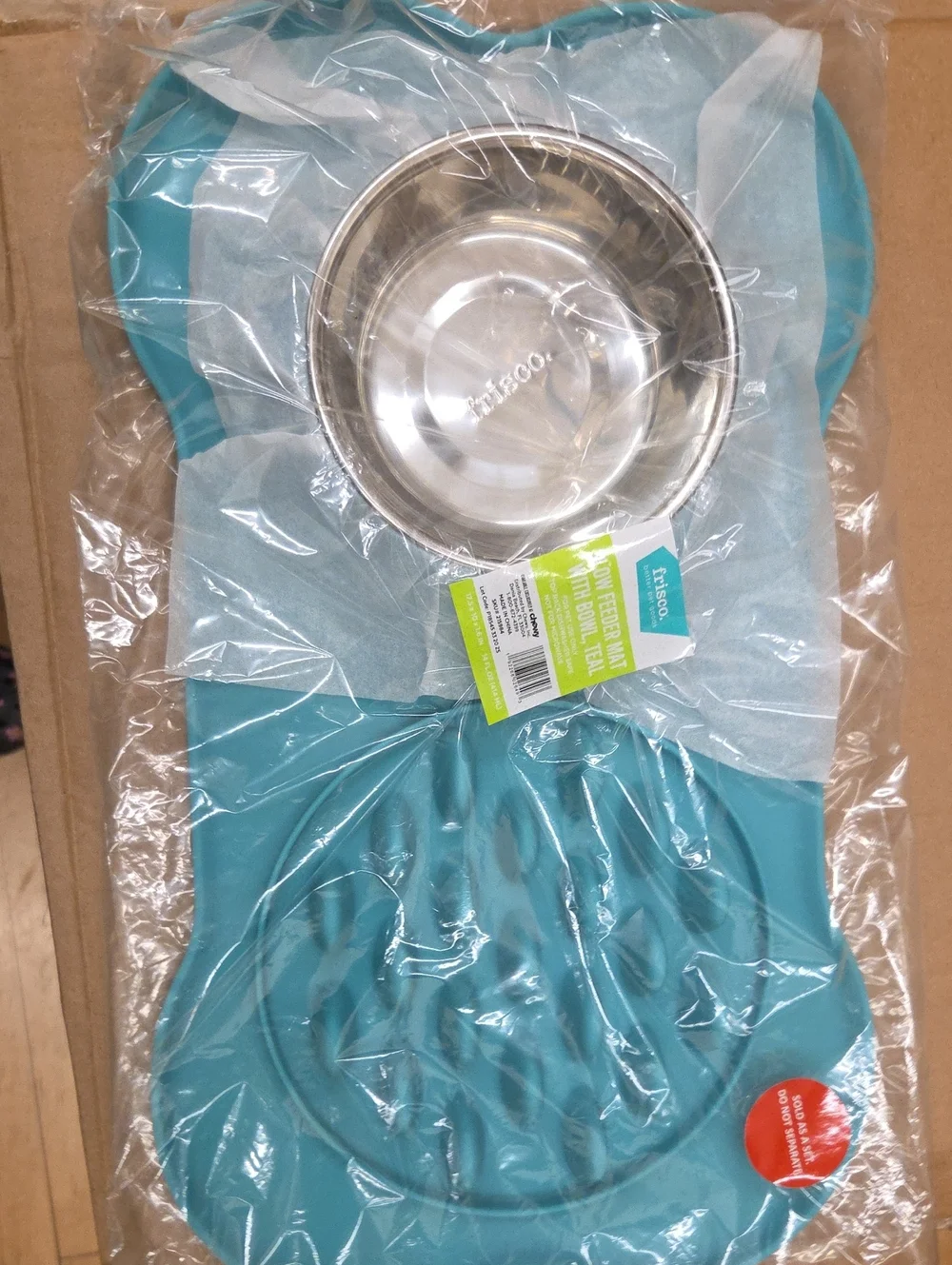 Frisco Slow Feeder Mat With Bowl